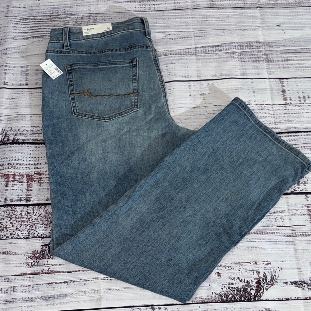 Maurice's Straight Leg Midrise Jeans, size 16 -NWT
